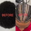 Grande venda !! pe￧as de cabelo humano virgem da malaio 4mm Toupee afro #1B unidades PU completas para homens negros