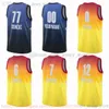 2022-23 All-Star Basketball Jersey New Printed 34 Giannis 11 Demar Antetokounmpo DeRozan Devin Booker James Harden Jokic Joel Embiid Kawhi Leonard Jerseys