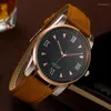 Relojes de pulsera YAZOLE Moda Ocio Movimiento de cuarzo Reloj de hombre Marca superior Impermeable Estilo de negocios Reloj de pulsera Relogio Masculino 397