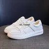 Kleding schoenen mode sneakers dames echte lederen schoenen casual vrouw witte schoenen koe lederen dames sneakers dikke zool a3376 t230208