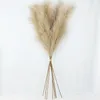 Decorative Flowers Faux Natural Dried Pampas Grass 85cm Large Artifical Flower Branch For Room Decor Wedding Marriage Decorations