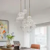 Pendelleuchten Center Glass Bubbles Ball Ersatzteile für Kronleuchter Beleuchtung Lamparas De Techo Suspension Leuchte Lampen EsszimmerPendant