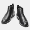 Bottes hommes chaussures d'hiver grande taille 3947 bottines chaudes hommes Chelsea bottes marque chaussures pour hommes # DM3121 230208