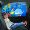 Tenda magnetica per auto, finestrino laterale, tende parasole, regolabile, styling per auto, finestre automatiche, visiera parasole, copertura anti-zanzara per bambini