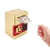 Ящики для хранения мусорные баки электронный пигги -банк безопасные коробки денег для детей для детей цифровые монеты сейф.
