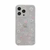 Mode telefoonhoesjes voor iPhone 13 Pro Max 12 11 11Pro 11Promax 7 8 Plus X XR XS XSMax Designer PU Leather Shell Bling Clear Cover