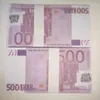 Fournitures de fête festives Nouveau faux billet de banque 500 Opdrb Billet Euro Dollar Magie Contrefaçon Props Enfants Livre Jouet Cadeau Billet Prop LE5 Jmux