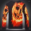 Men's T Shirts Creative Exquisite 3d Printing Fashion Luxury Long Sleeve Shirt Spring 2023 Quality Breathable Streetwear Men M-3XL