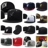 Fashion Fitted Hats Snapbacks Spot All Team Cotton Flex Emboidey Hat Football Baseball Pom Fisheman Solid Cap Spots Outdoos Steet Hip Hop Caps Mixed