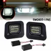Smoked Car Rear License Plate Lights LED License Number Plate Lights for Dodge Ram 1500 2500 3500 2003-2018
