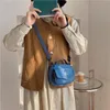 Школьные сумки маленькие женщины холст плечо корейский мультипликационный припечаток