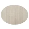 Table Mats Oval Mat Heat Insulation Anti-skidding Bowl Cup PVC Dinning Placemat Kitchen Accessories Tools