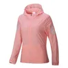 Women Spring Autumn Windrunner jacket Thin Jacket Coat Female sports windbreaker jacket white models couple clothin