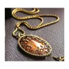 H￤nge halsband l￥ngkedjiga halsband vintage smycken b￤rnsten ih￥lig tr￶ja droppleveransh￤ngare dhlor