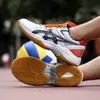 Sapatos formais Voleibol Profissional Masculino Feminino Tamanho Grande 3646 Tênis de Badminton Leve Antiderrapante 230208