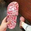 Slippers Fashion New Women Men Slippers Summer Beach Flip Flops Flat Slides Money Usd Dollar Design Luxury Ladies Slides Wholesale 0208V23