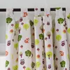 Cortina American Country Garden Cotton Cotton Folhas pastora