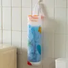 Scatole portaoggetti Dispenser per sacchetti della spazzatura moderno PEVA Appeso Tipo di tirante Supporto in plastica per la spesa Organizza gli articoli