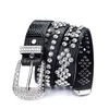 Belts Punk Rhinestone Luxury Shining Belt for Women Soft Wear Classic Diamond Unisex Hip Hop Female Quality Strap Streetwear Width 3.4 G230207