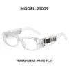 Trapstar Sunglasses Fashion reality eyewear Small Rectangle Bb Logo Women Men 2022 Brand Design Ladies Skinny Outdoor Shopping Shade Retro