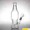 Nuovi bong per acqua in vetro da 9 pollici con 14 mm di spessore maschio Pyrex Unico Bong Soda Bottle Style Heady Glass Recycler Beaker Bong per fumare