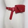 Taille Sacs Sac PU En Cuir Fanny Pack Femal Ceinture Téléphone Poche Petite Poitrine Vintage Femmes Messenger portefeuille C28 230208