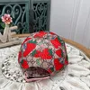 Baseball cap designers hats luxury ball cap Strawberries Alphabet designs sports style travel running wear hat versatile caps Multiple color selection very nice