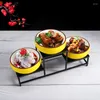 Plates El Cold Dishes Dish Restaurants Snack Da Dong Artistic Creativity Tableware Club Personality Put Desk Tray