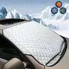 Snow Snow Snow Cover Winter Ice Frost Guard Sunshade Protector