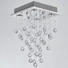 Pendant Lamps Modern Simple Porch Crystal Chandelier Bedroom Living Room Dining Ceiling Lamp LED Decorative Creative