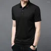 Men's Polos Men Ice Silk Polo Shirt