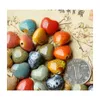 Ceramic Clay Porcelain Heart Ceramics Loose Beads Jewelry Accessories Flower Glaze Bead Diy Women Bracelet 0 13Kk Q2 Drop Delivery Dhdx0