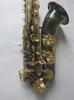 Varum￤rkesanpassad 802 Tenor Saxofon Sax B Flat Abalone Skivor Spela professionellt stycke Musik Black Sax Free Ship Musical Instrument