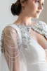 Wraps Crystal Beading Bruidal Cape Soft TuLle Exquisite Wedding Mantel Custom Made Bride Bolero Wrap Jacket