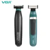 Epilador VGr Remoção de cabelo pubiano Áreas íntimas Locais Parte Corte de cabelo rasor Clipper Trimmer Para Segurança do Epilador de Gróbio Man Lady Shaving 230208