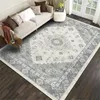 Carpets Persian Retro Living Room Rugs Home Bedroom Decor Carpet Light Luxury Cloakroom Decoration Rug Washable Floor Mats