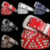 Paski pop Lolita cosplay punk oryginalne skórzane spodnie paski klamry klamry paski damskie pasy Bling Diamond Belt G230207