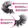 أدوات المكياج بالجملة الرموش 10203050100 الأزواج 3D Mink Lashes Bulk 25mm رموش مغناطيسية مزيفة مزيفة الماكياج 5D Lash 230208