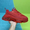 Triple S Shoes Clear Sloe Sneakers Designer Platform Sneakers Vintage Air Dad Trainers Men Women Clear Bubble Bottom Hiking Shoes Daddy Sports Shoes EUR 36-45