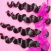 Brazilian Loose spiral curl Bundles virgin Hair Extensions 3pcs/lot Human Hair Weave Natural Color Hair