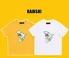 T-shirts ritar barnkl￤der baby kl￤der pojkar girils sommarfront tryckt tecknad besk￤rda topp