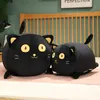 Bela Huggable Big Olhos Super Soft Cat Doll Plush Toy Kawaii Animal fofo de pel￺cia Peluche Kitten Pillow Sof￡ Valentine Day Gift