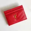 Marque Designer Change Purse Card Pack Sac de ramassage de vache Carte pour femme 2024 Nouvelle banque d'identité Ins Style en ligne Rouge Multi Slot Petit cuir portable Vente directe d'usine