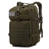 50L stor kapacitet Man Army Tactical Rackpacks Militära attackpåsar utomhus 3P Molle Pack för vandring camping jaktpåse238l