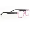 Güneş Gözlüğü Marka Moda Bayan Men Plastik Optik Gözlük Basit Tasarım Klasik Bahar Menteşe Okuma 1.5 Clear Lens