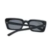 Męskie projektant okularów przeciwsłonecznych Młodzieżowe okulary przeciwsłoneczne 0539 Kobiety Najwyższa jakość Unisex Square Frame okulary okulary European American Personality Woman Street Street Fashion