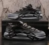 Designer Mens Platform Shoes Luxury Sneakers andningsbara ökar höjden Rund tå platt häl snörning komfort coman männskor skor