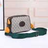 L Bej Ophidia Omuz Çantaları Crossbody Feridançısı Çanta Kadın Tasarımcı Tuval Deri Yeşil Kırmızı Stripe Kayış Vintage Sıradan Debriyaj Flep Cutse