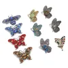 Broches Mode Insecte Série Broche Femmes Délicat Petite Abeille Papillon Cristal Strass Broche Bijoux Cadeaux Pour Fille