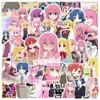 50pcs anime bocchi the Rock Sticker gotoh hitori grafiti çocuk oyuncak kaykay araba motosiklet bisiklet çıkartma çıkartmaları toptan